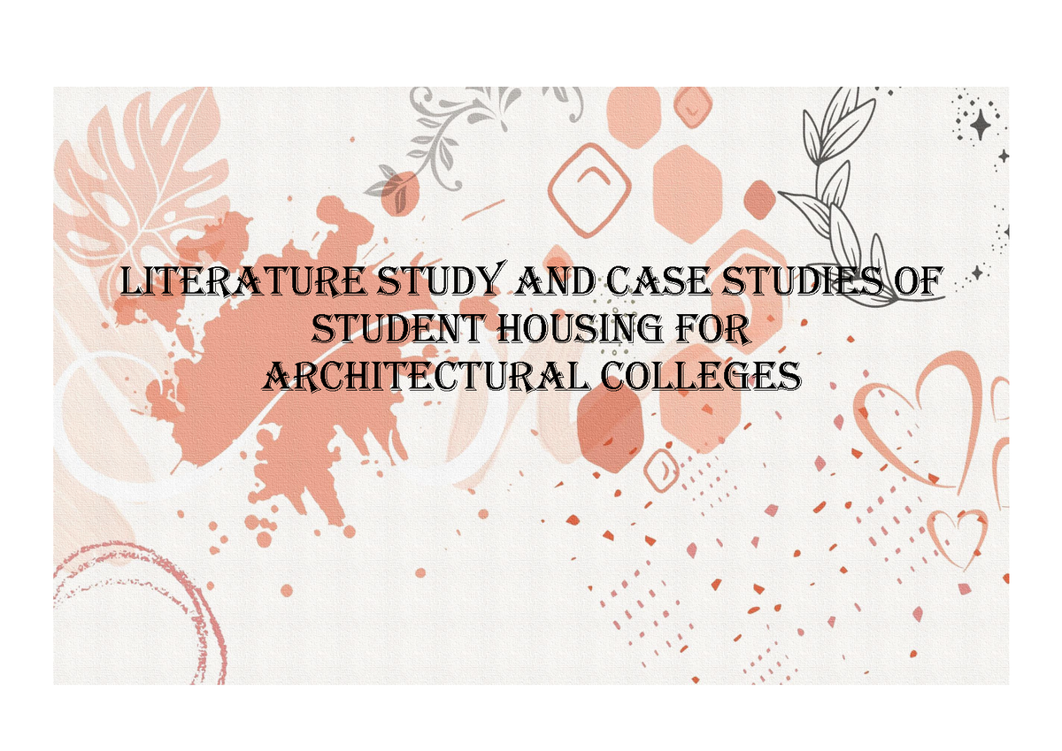 literature case study of residence in kerala