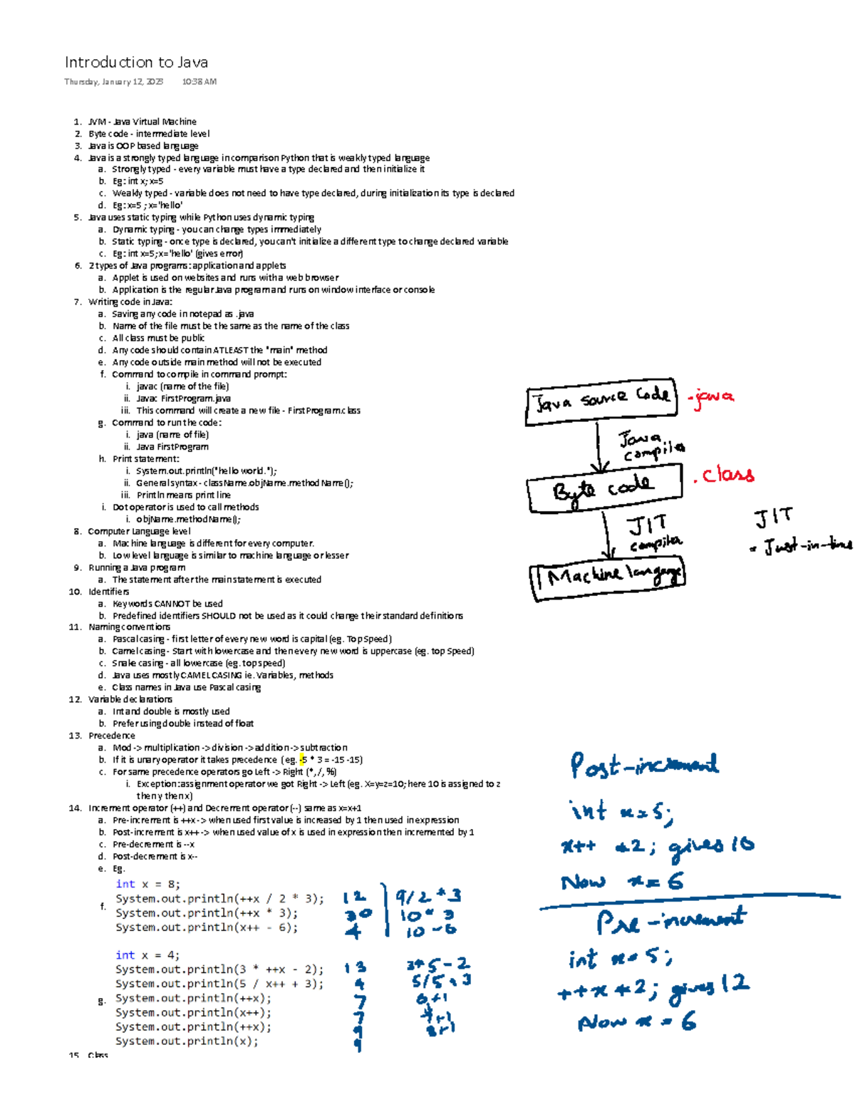 CP213 Introduction to Java - JVM - Java Virtual Machine Byte code ...
