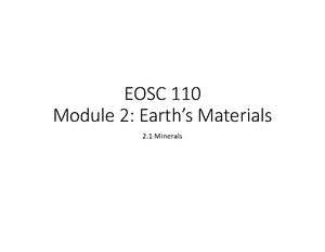 Midterm 1 eosc 110 part 2 - Extra Note: Shallow-focus earthquakes occur ...