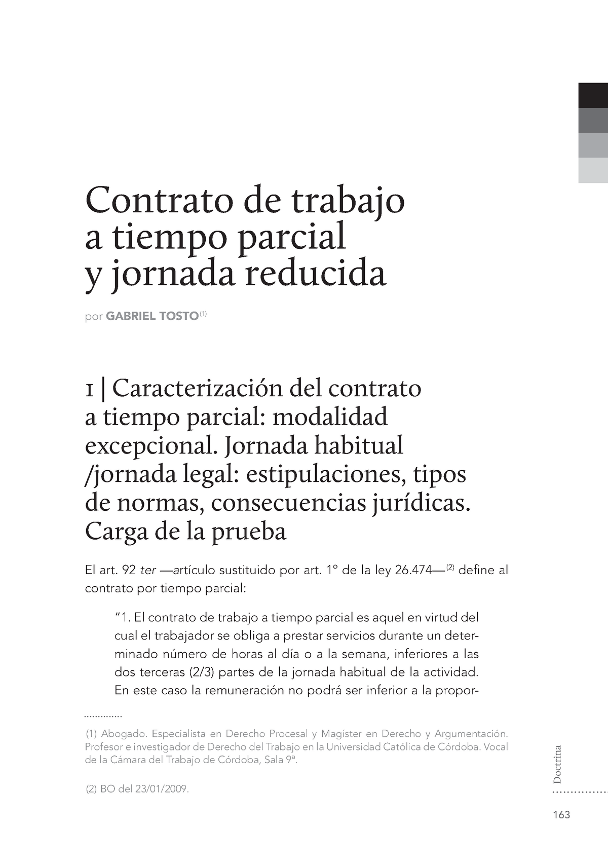 El Contrato De Trabajo A Tiempo Parcial Augusto Adapt 3474