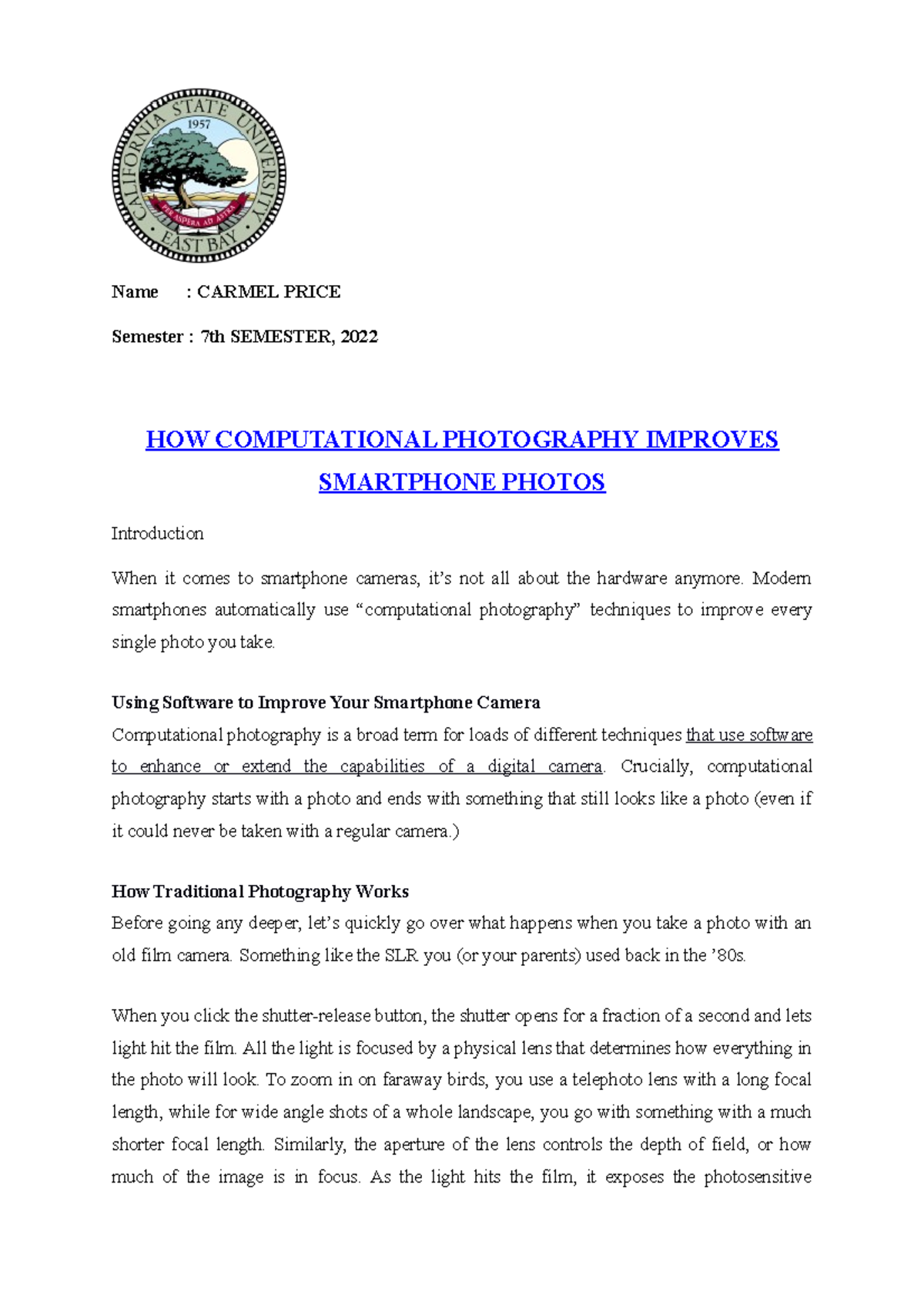 HOW Computational Photography Improves Smartphone Photos - Name ...