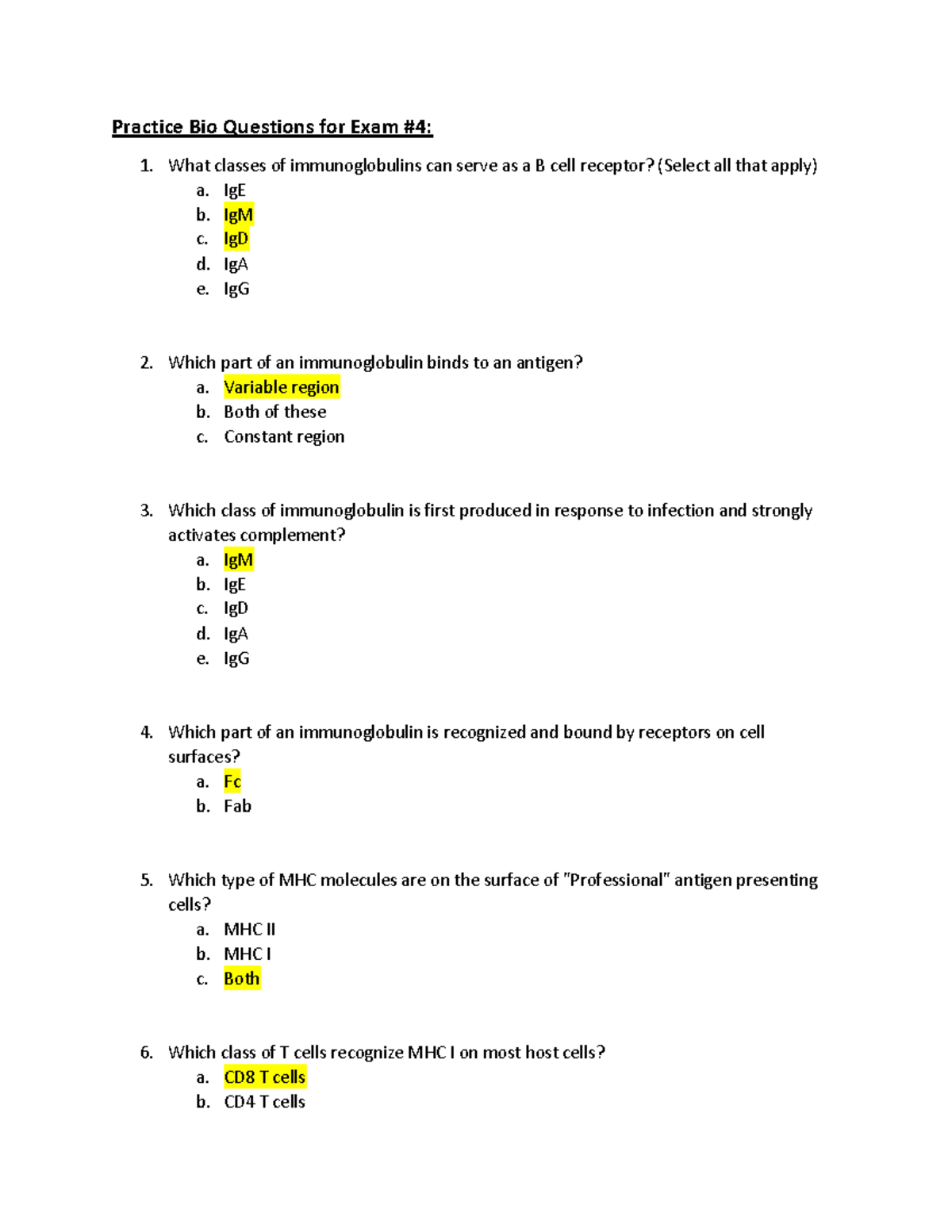 practice-bio-questions-part-10-practice-bio-questions-for-exam-4