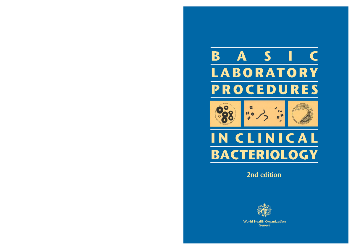 Basic Laboratory Procedures in Clinical World Health Organization