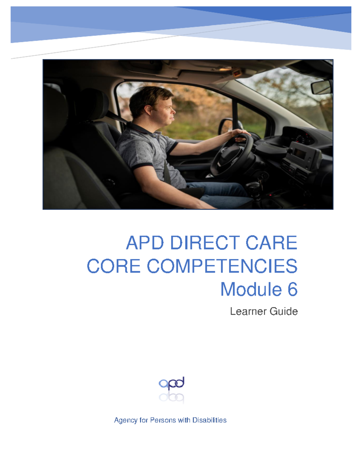 Apd Dccc Module 6 Lg - Mod 6 - Agency For Persons With Disabilities APD ...