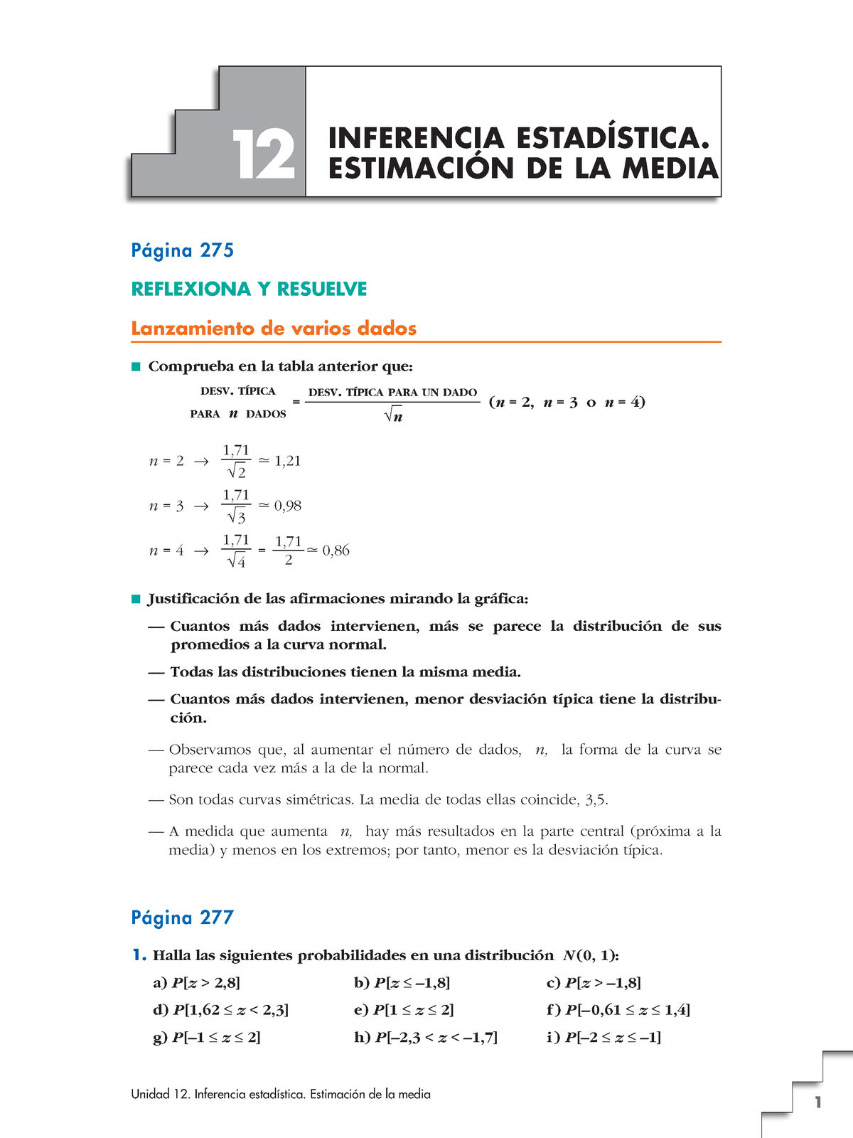 54431 - Apuntes - Unidad 12. Inferencia Estadística. Estimación De La ...