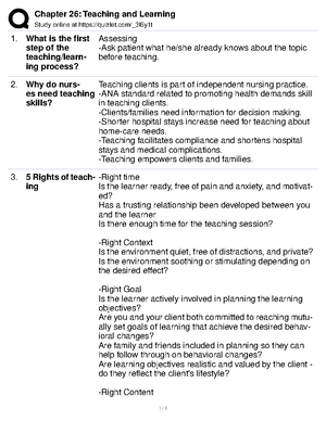 342 Final Practicum Grading Rubric - Students should complete practicum ...