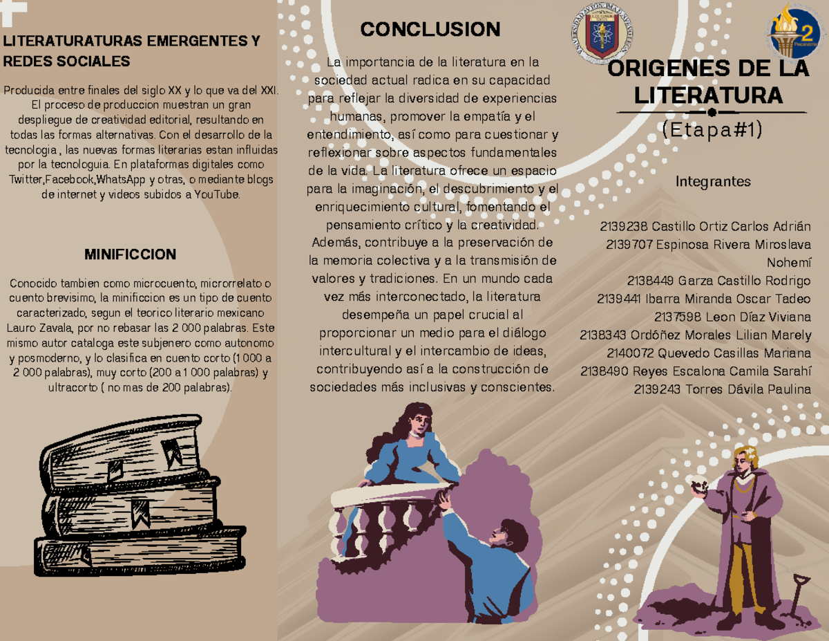 Literatura (Evidencia#1) - La importancia de la literatura en la
