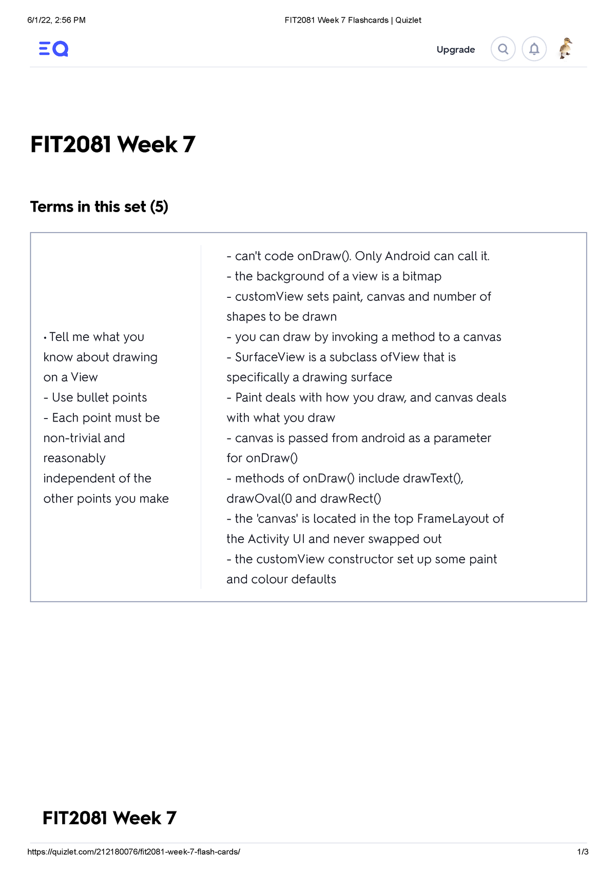 FIT2081 Week 7 Flashcards Quizlet - 6/1/22, 2:56 PM FIT2081 Week 7 ...