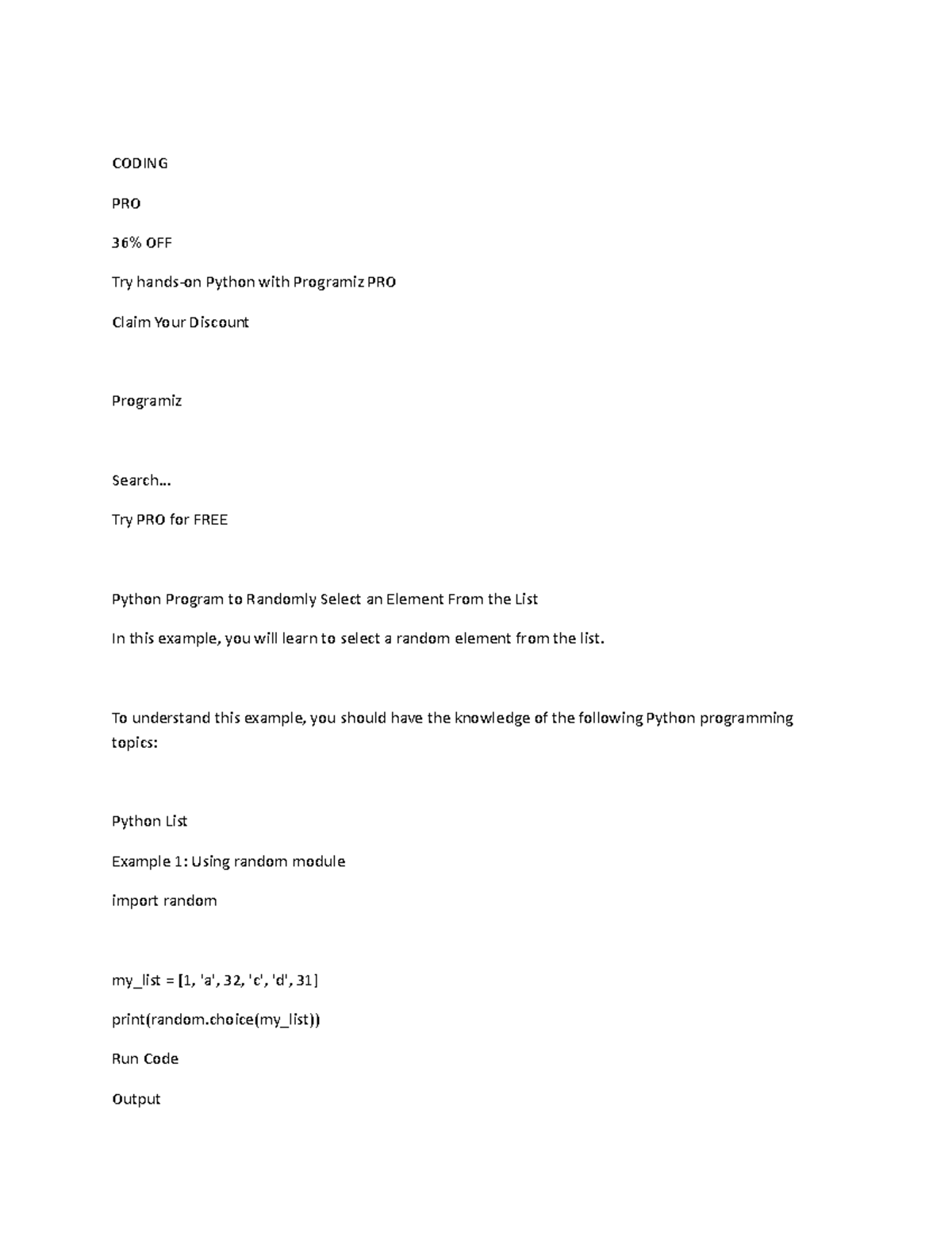 Python 68 - Assignment - CODING PRO 36% OFF Try hands-on Python with ...