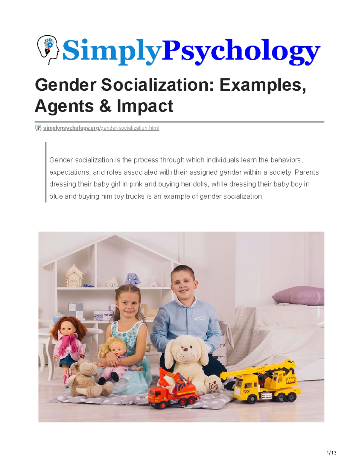Unveiling The Secrets: When Does Gender Socialization Begin? - hgnx0pc