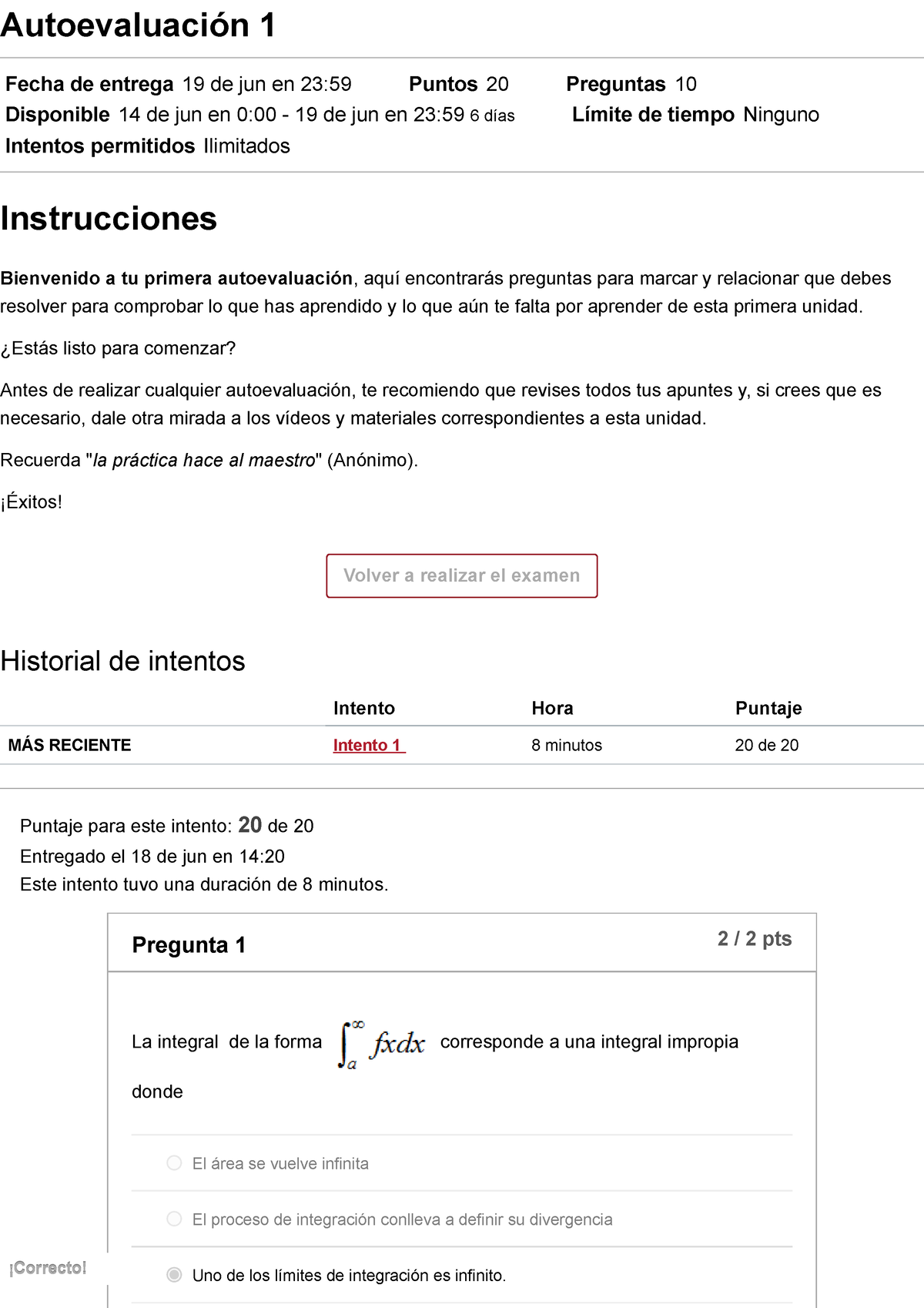 Autoevaluación 1 Matematica PARA Ingenieros II (34008) - Autoevaluación ...