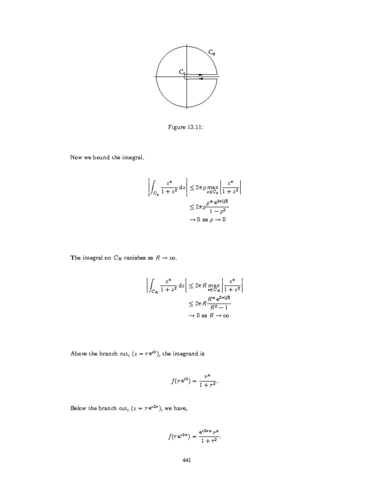 Ref MATH Adv Math Methods Sean Mauch-116 - ε CR C Figure 13: Now we ...