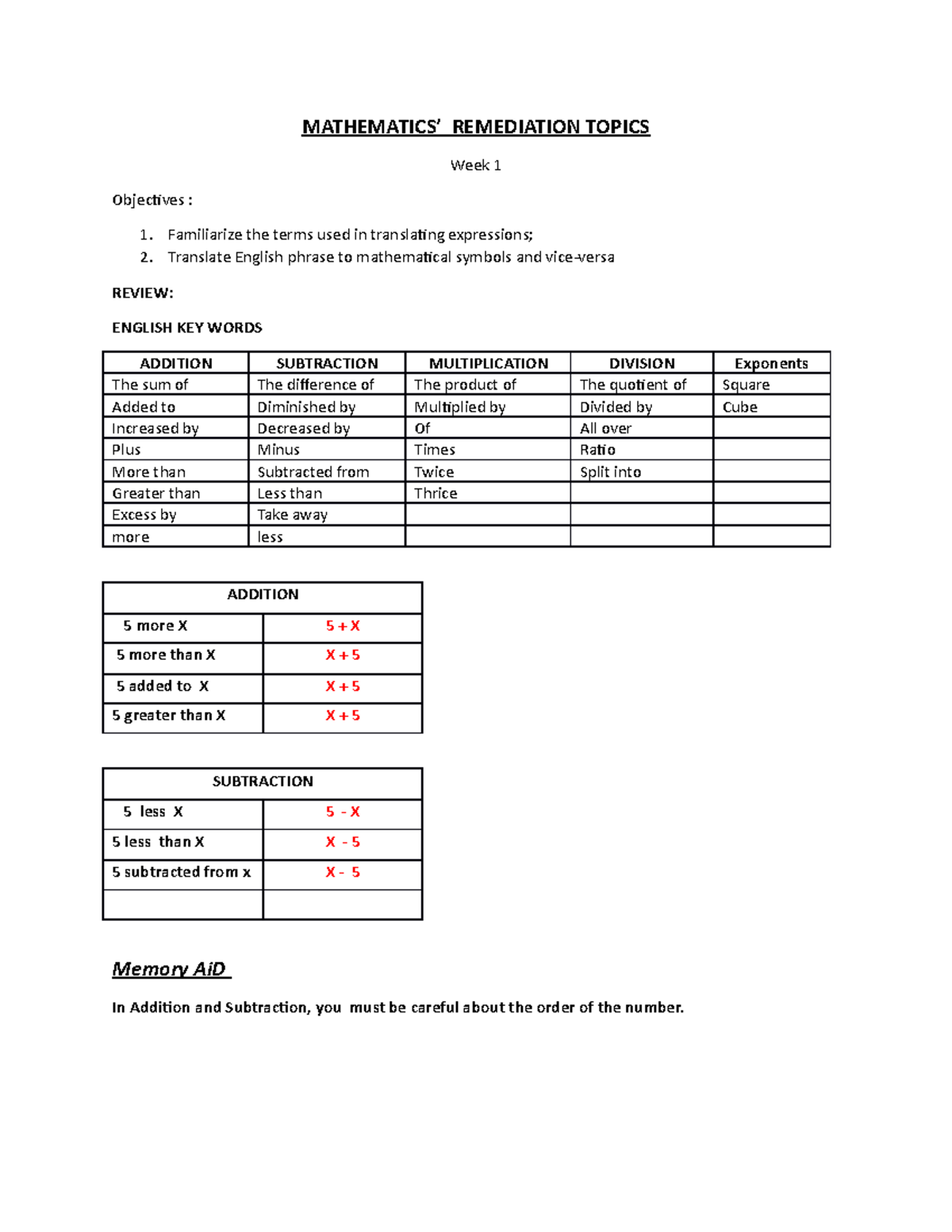 week-1-remediation-topics-mathematics-remediation-topics-week-1