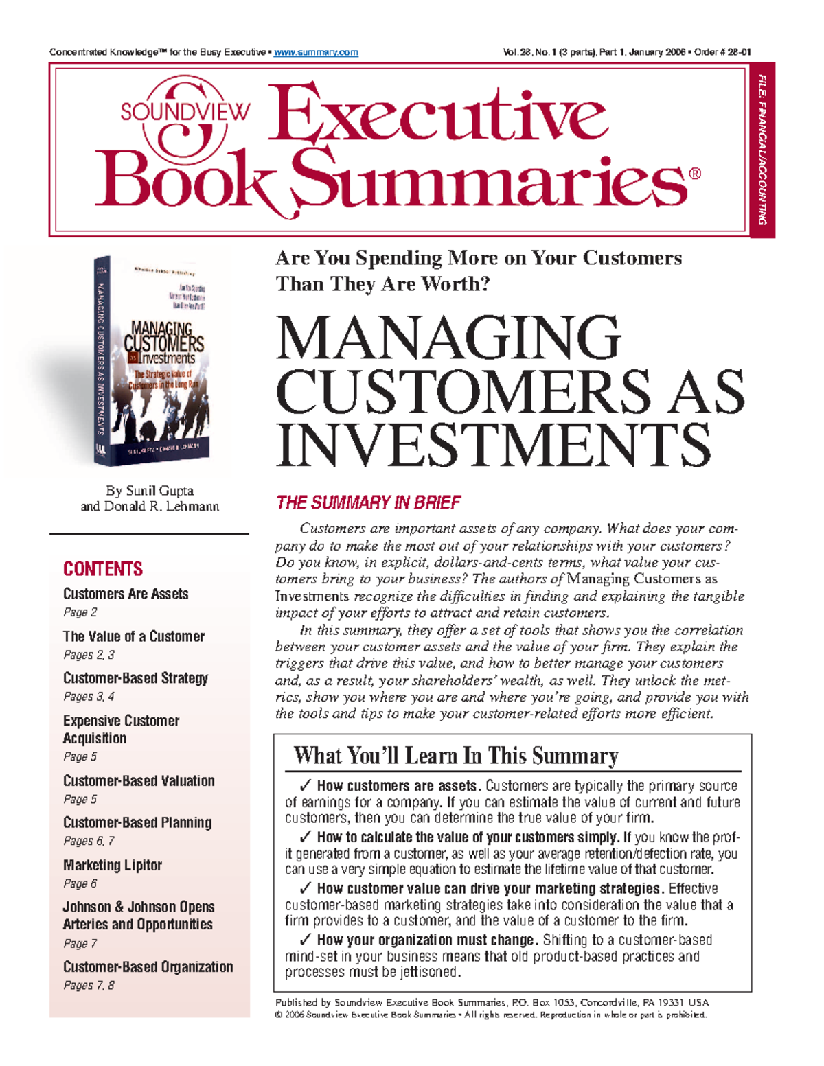 managing-customers-as-investments-book-summary-published-by-soundview