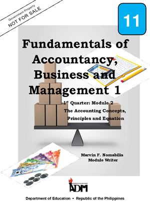 FABM1 Week6 Rules-of-Debit-and-Credit - Fundamentals Of Accounting ...