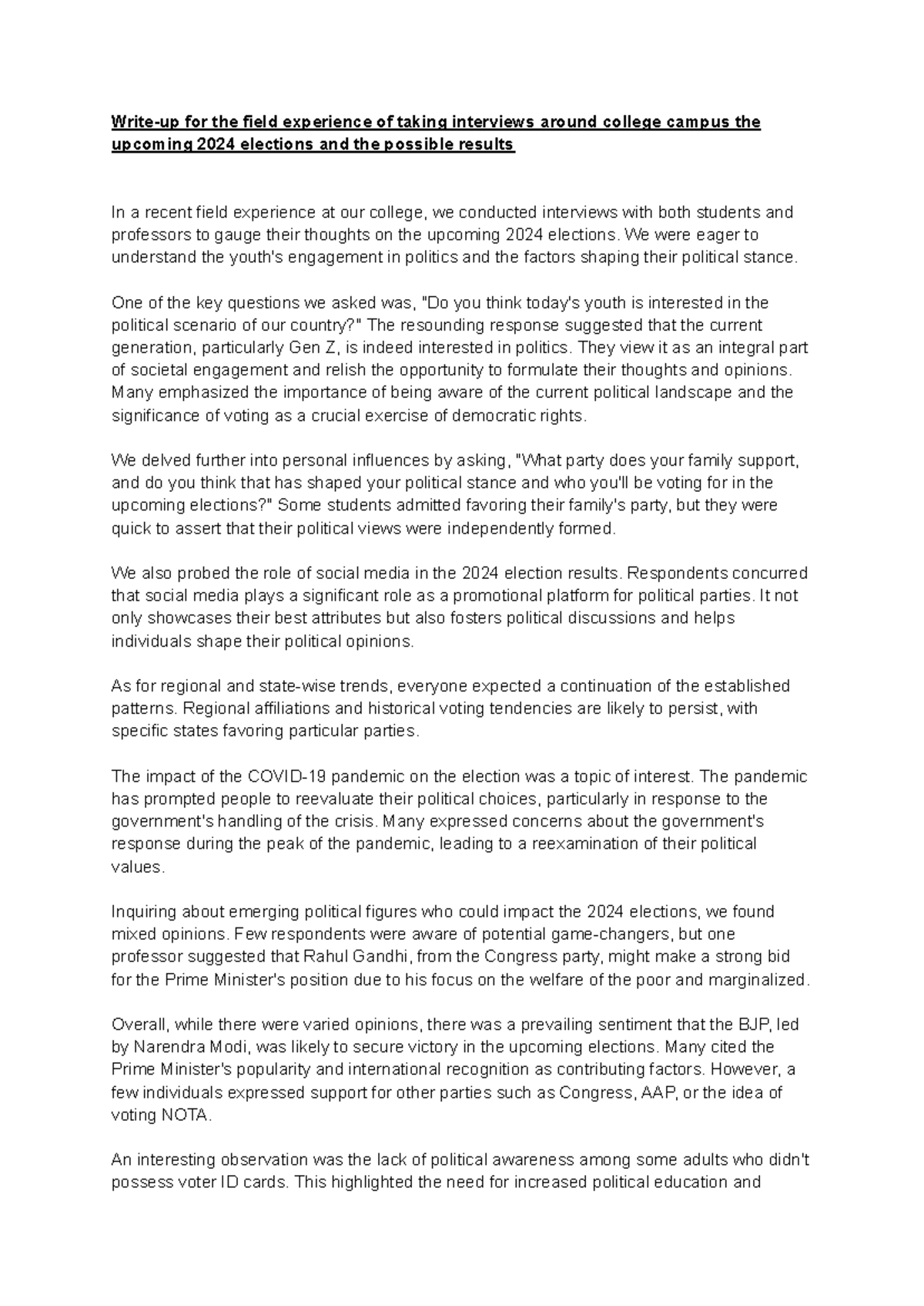 CIEL Project: Write UP (2024 Elections) - Write-up for the field ...