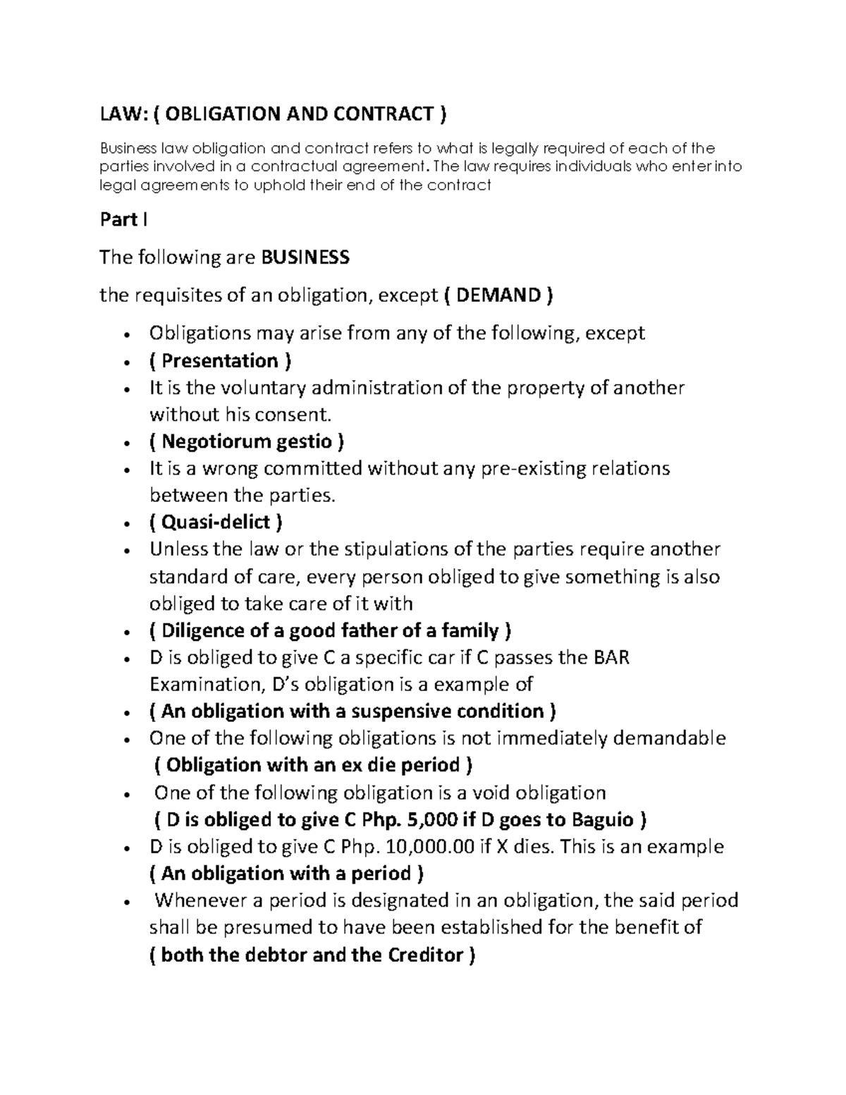 the-law-on-obligation-and-contracts-module-1-assessment-bachelor