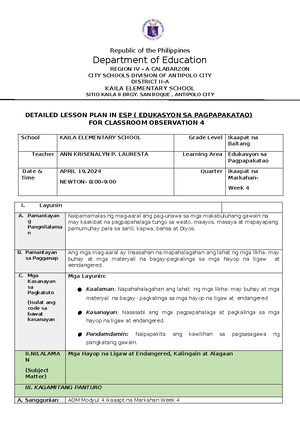 Grade 6 Q2 Filipino LAS - for catch up friday files - Filipino ...