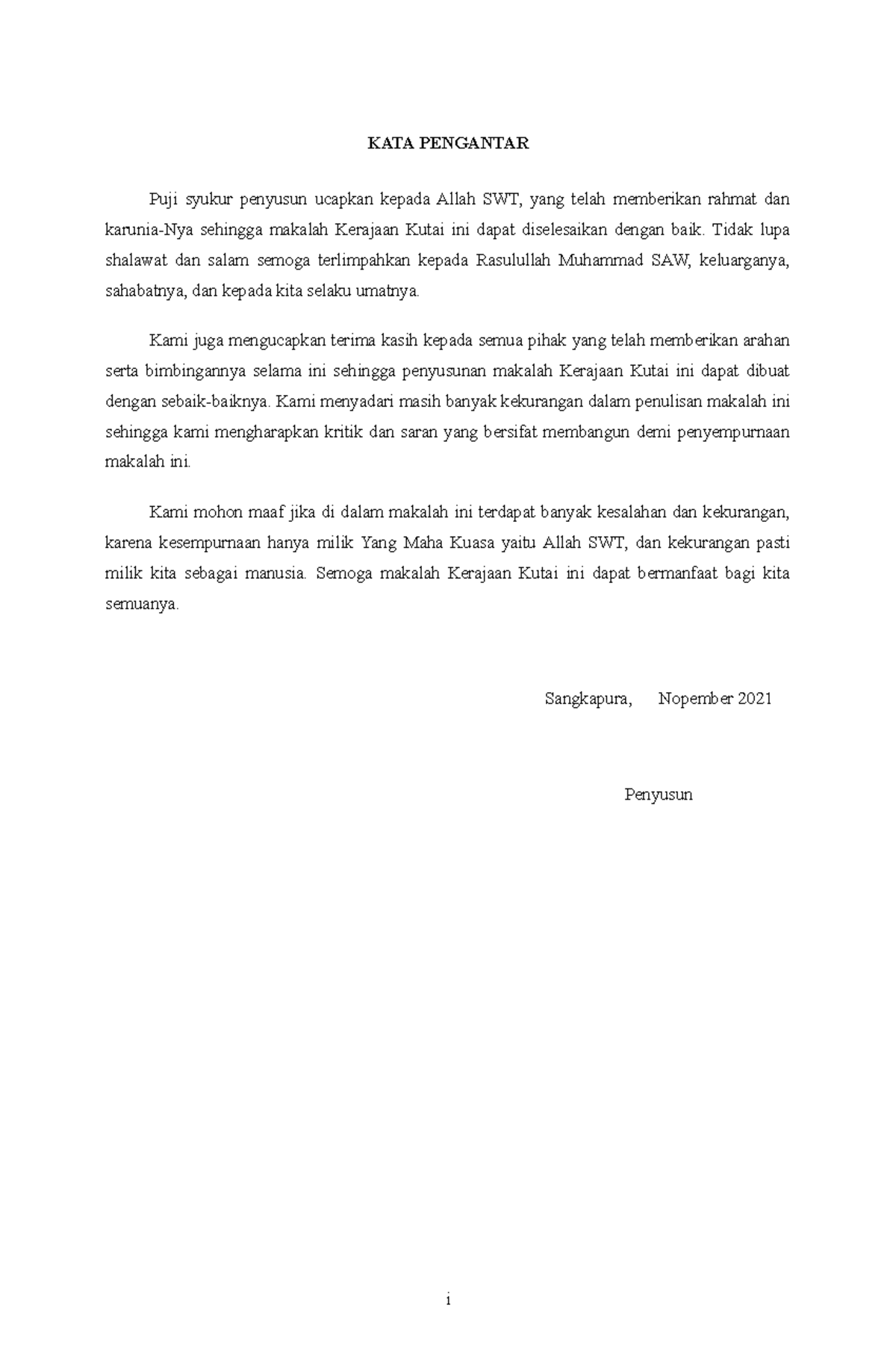 Makalah Kerajaan Kutai - Tidak Lupa Shalawat Dan Salam Semoga ...