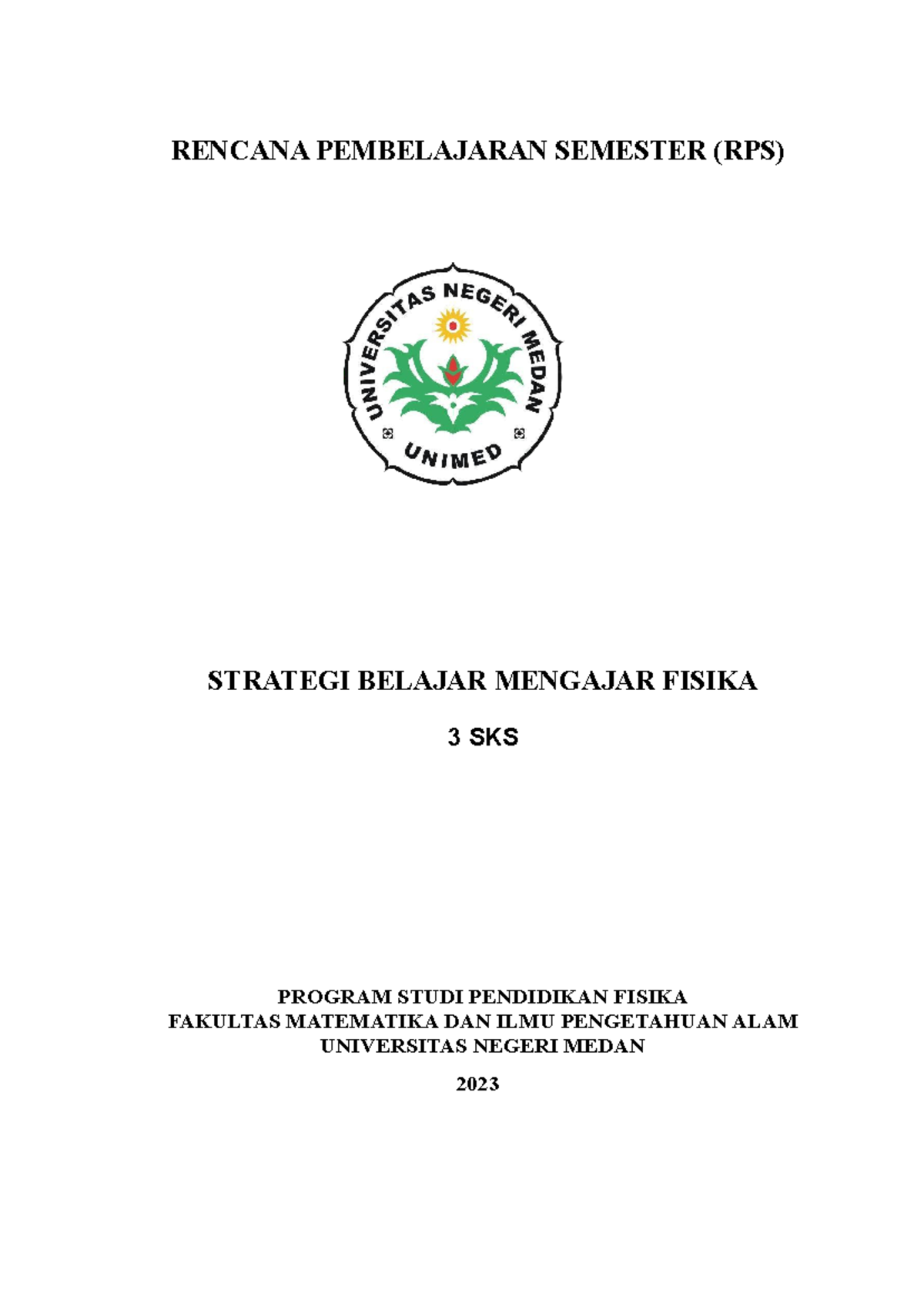 Sem 2 - RPS SBM PERB Genap 2023 - RENCANA PEMBELAJARAN SEMESTER (RPS ...