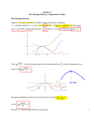 Section 4 - notes - Section 4: Definite Integrals Definite Integrals ...