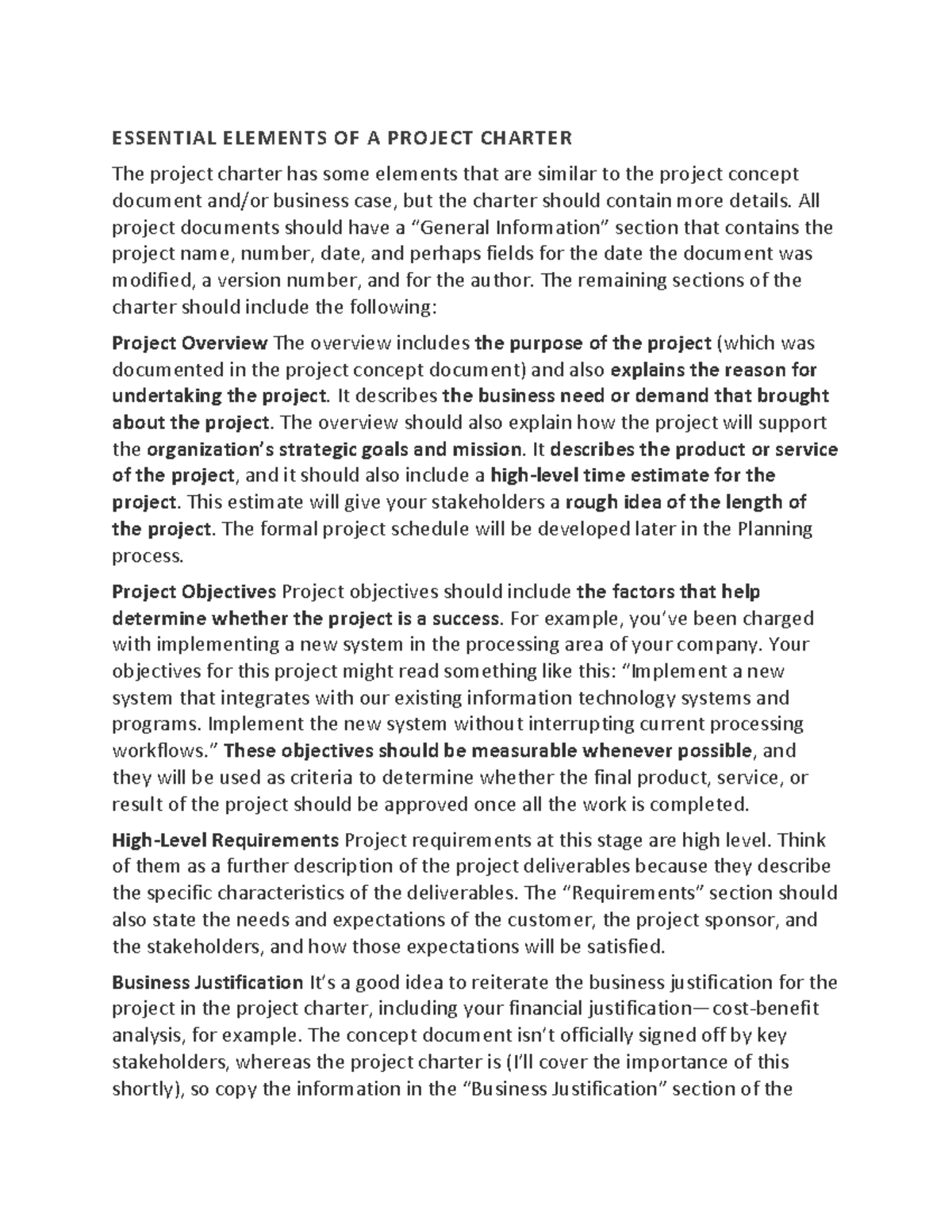 charter-essential-elements-essential-elements-of-a-project-charter