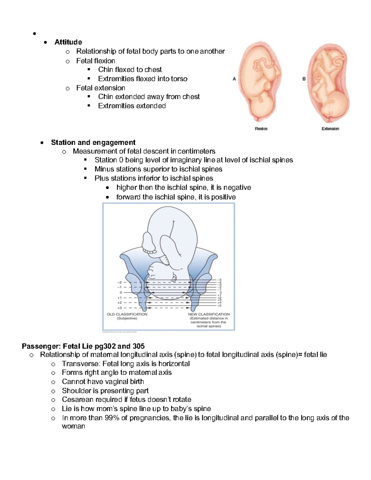 Intrapartum (dragged) 3 - • Attitude O Relationship Of Fetal Body Parts ...