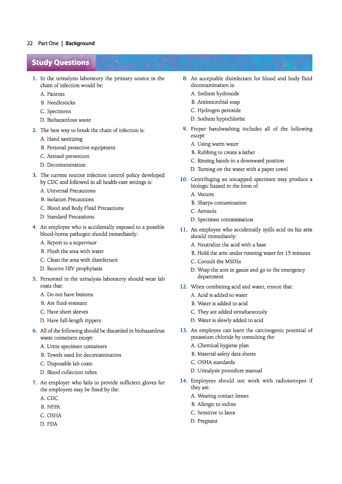 Part 1 Aubf - Review Question For AUBF - BS Medical Technology - Studocu