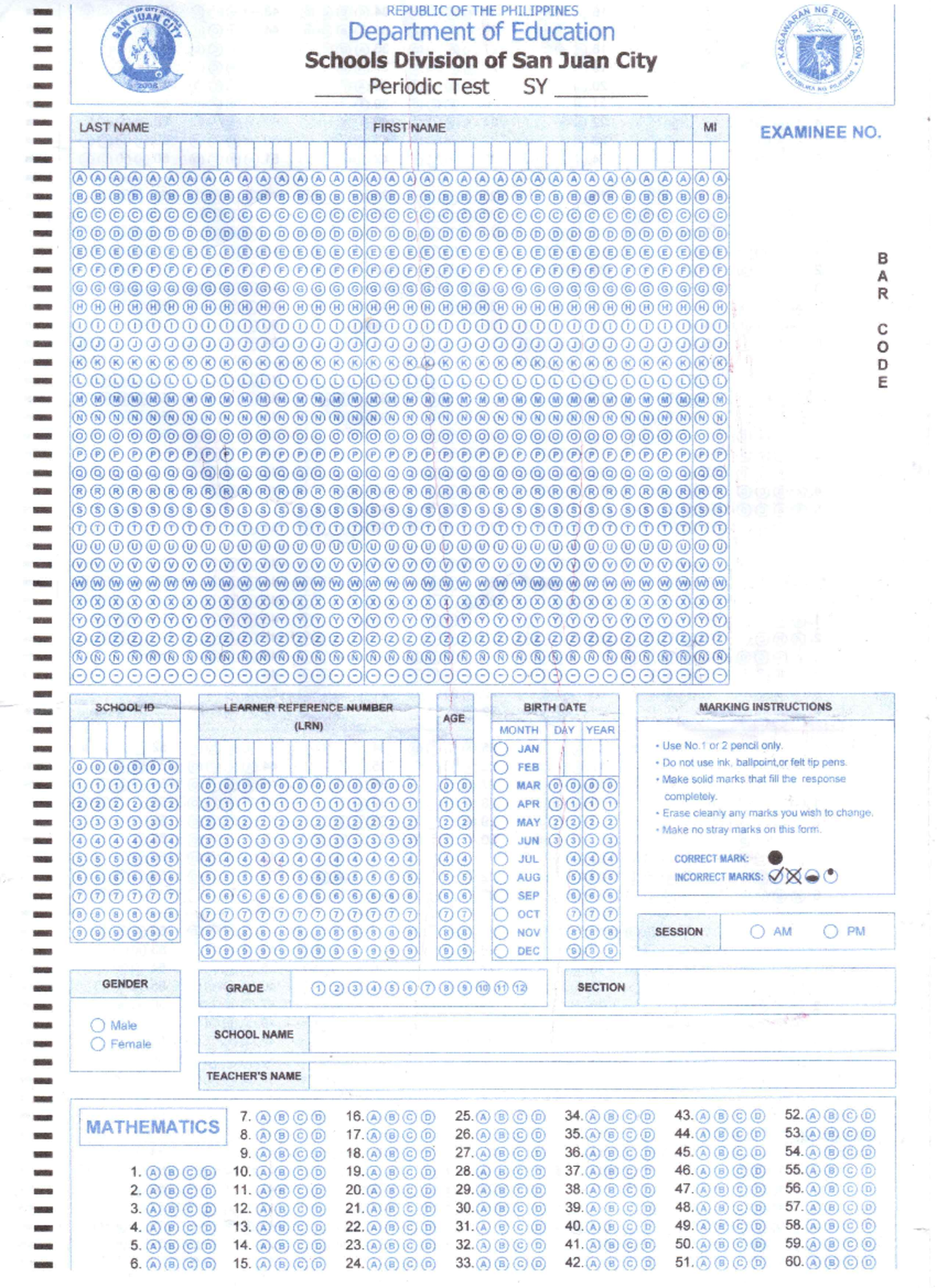 First PAGE Answer KEY - math - Education - Studocu