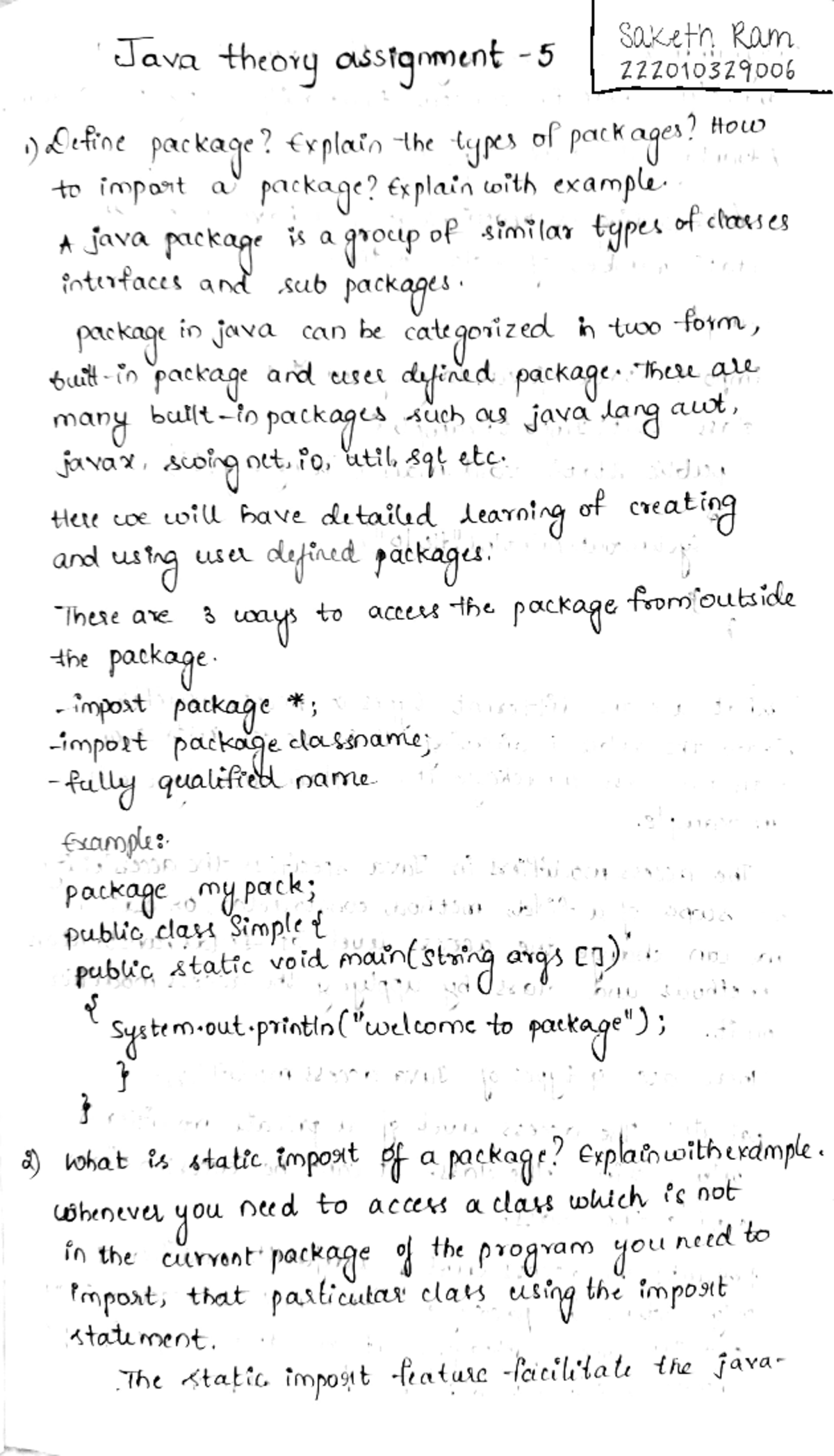 Java assignments - Lecture notes 4-4 - Software - Studocu