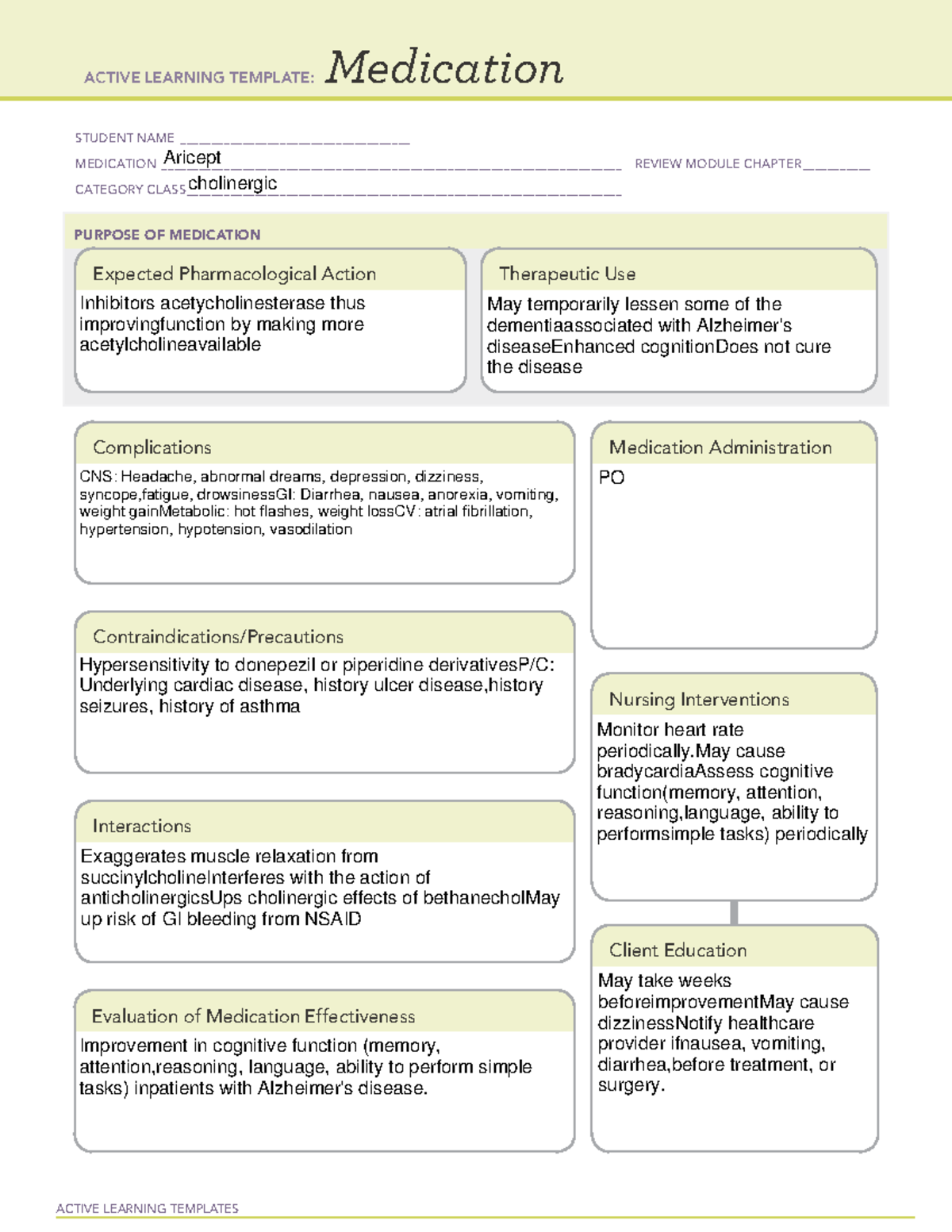 PNchildpractice 4 - Nursing template - ACTIVE LEARNING TEMPLATES ...