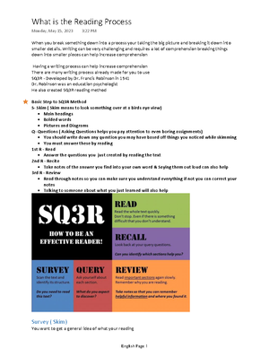 Engl102 Lecture 3 Joseph S Cannistraci Lecture 3 Getting