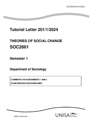 COM 2602 Tutorial Letter 101 - Warning: TT: undefined function: 32 ...