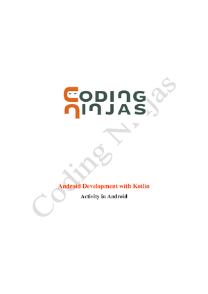 Android Development Unit-2 - UNIT - II Android application components ...