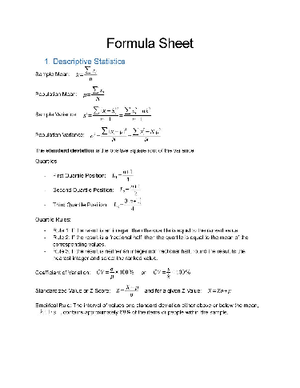 Introduction to Statistics - It plays a critical role in various fields ...