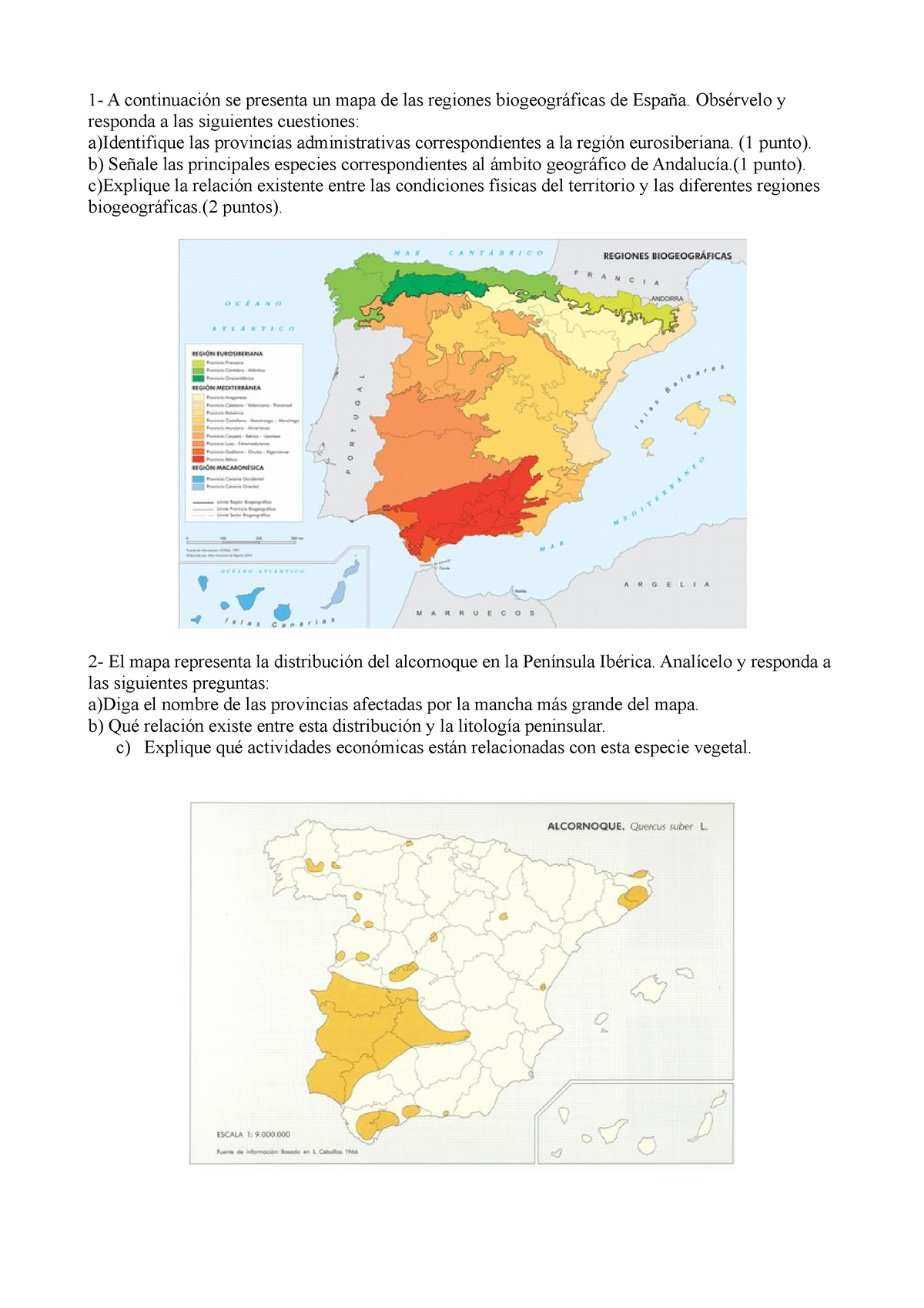 Practicas Biogeografía Definitiva Web - 1- A Continuación Se Presenta ...