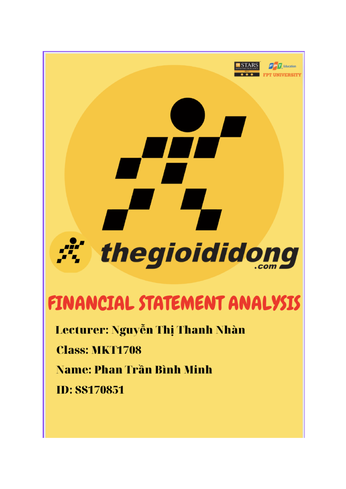 Individual Assignment FIN202 - TABLE OF CONTENT: I. - Studocu