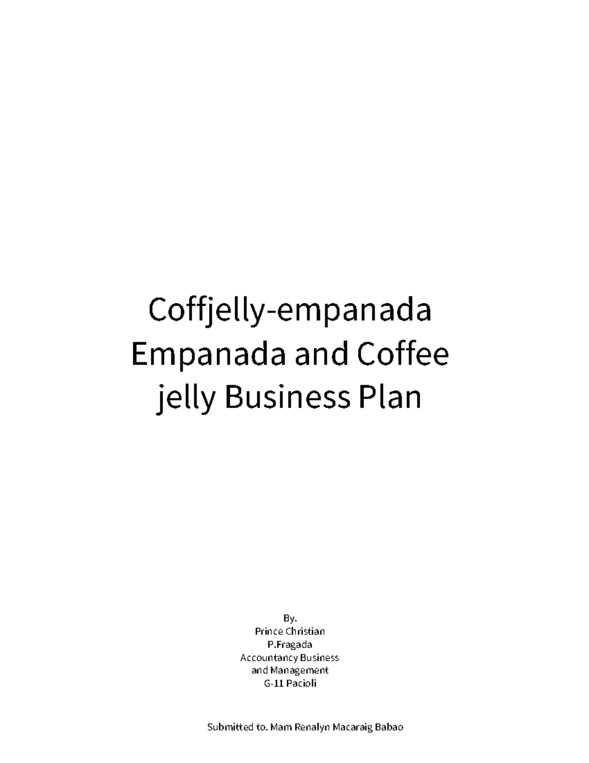 Toaz Jsnsbjansbsns Coffjellyempanada Empanada and Coffee jelly