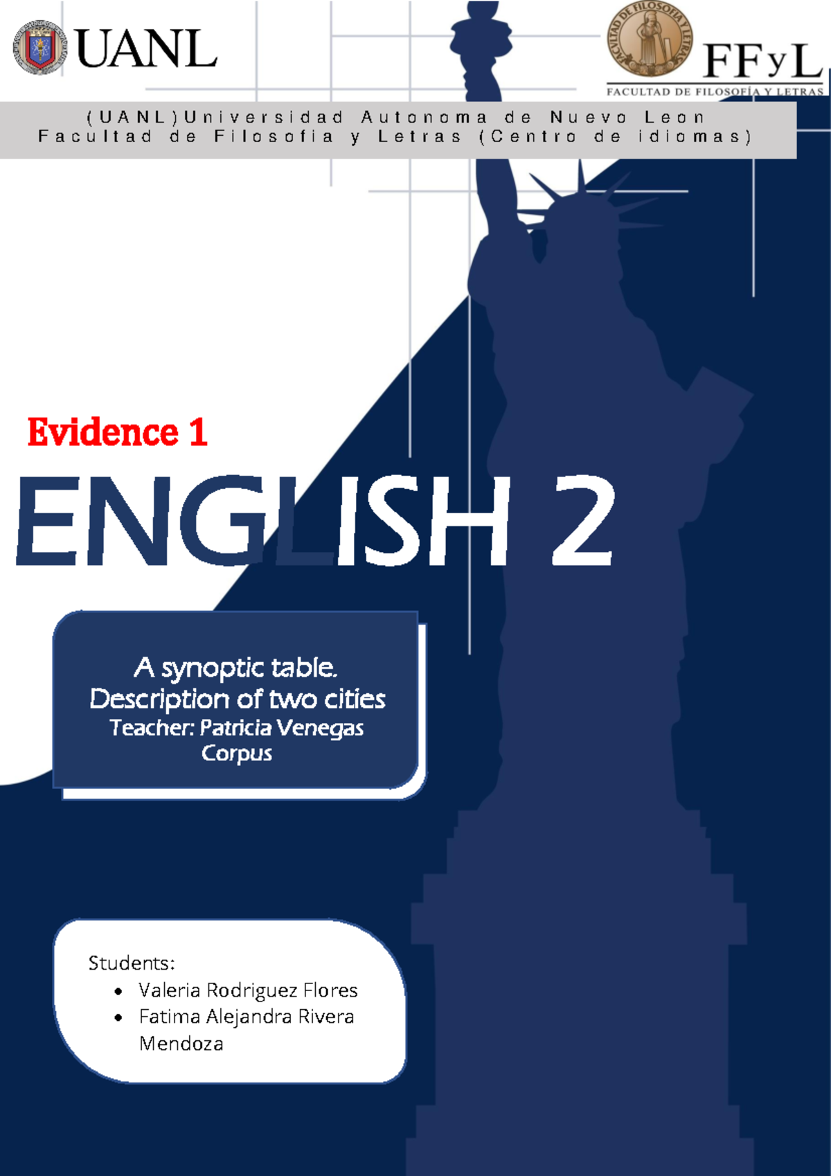 Evidence 1 English 2 - Apuntes ingles - Comprensión de textos en ingles ...