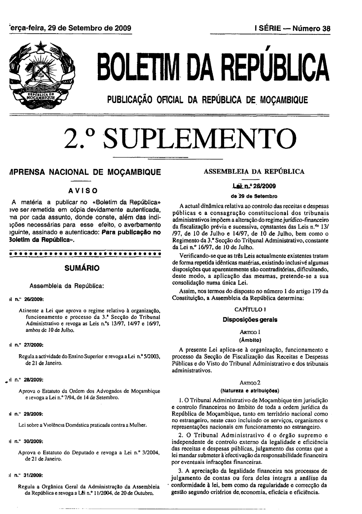 Boletim Informativo n° 22 by Ordem dos Advogados de Moçambique - Issuu