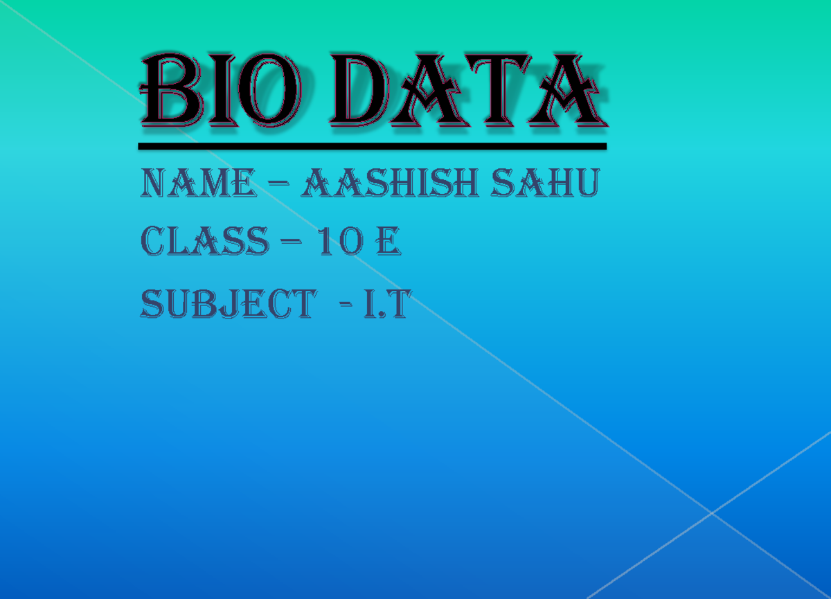Aashish noob .. Computer Science SL Name aashish sahu Class