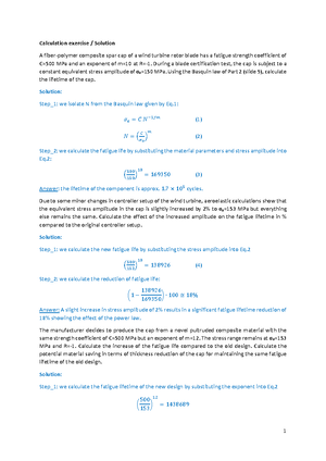 Wind Energy Exercises Week 11