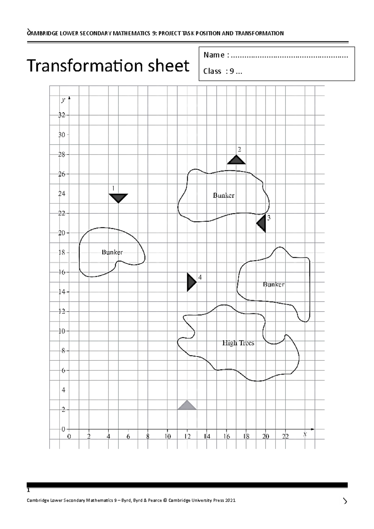 Resource sheet 13 cambridge lower secondary