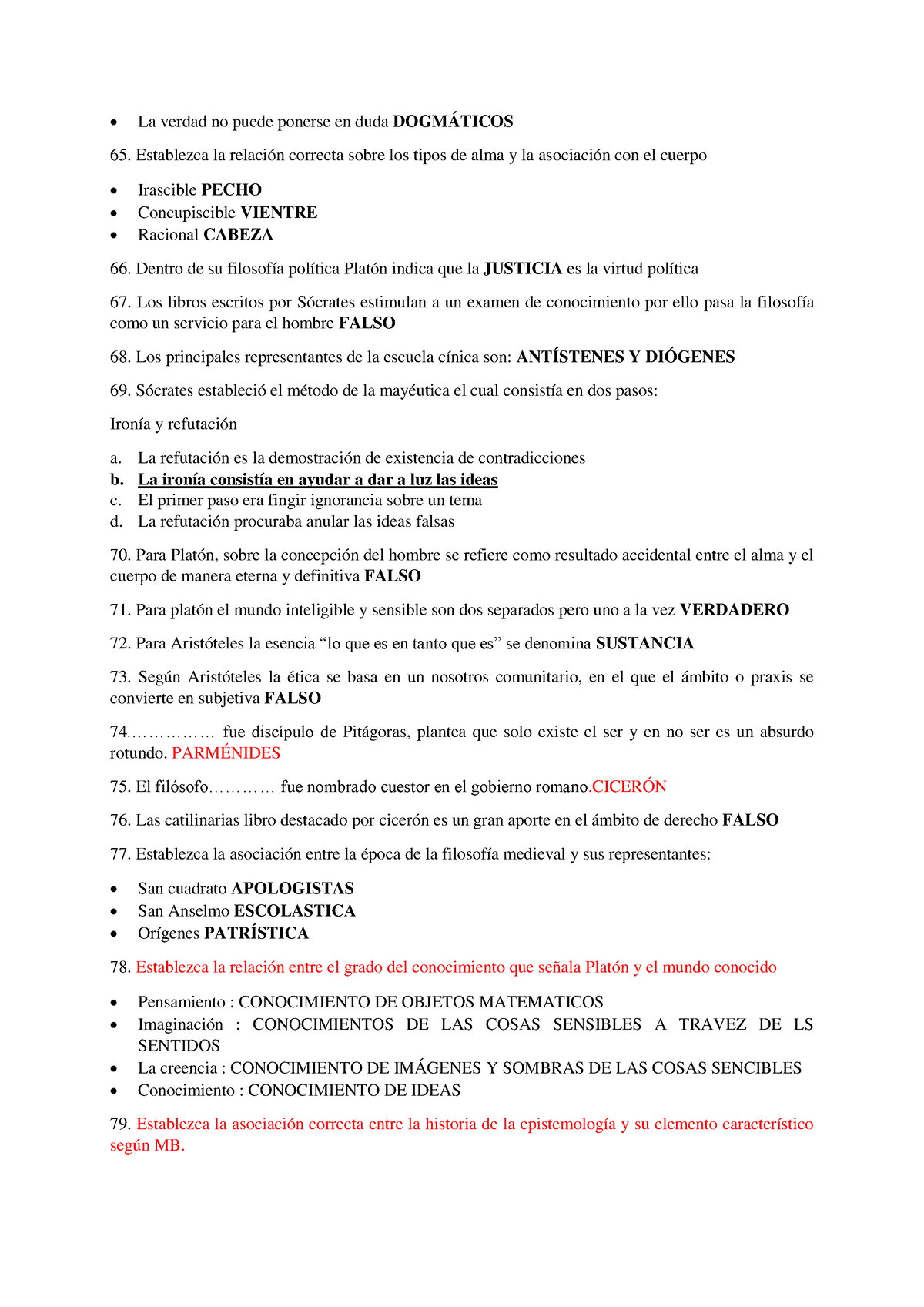 4 Cuestionario Epistemologia Primer HEMI (1)-5 - La Verdad No Puede ...