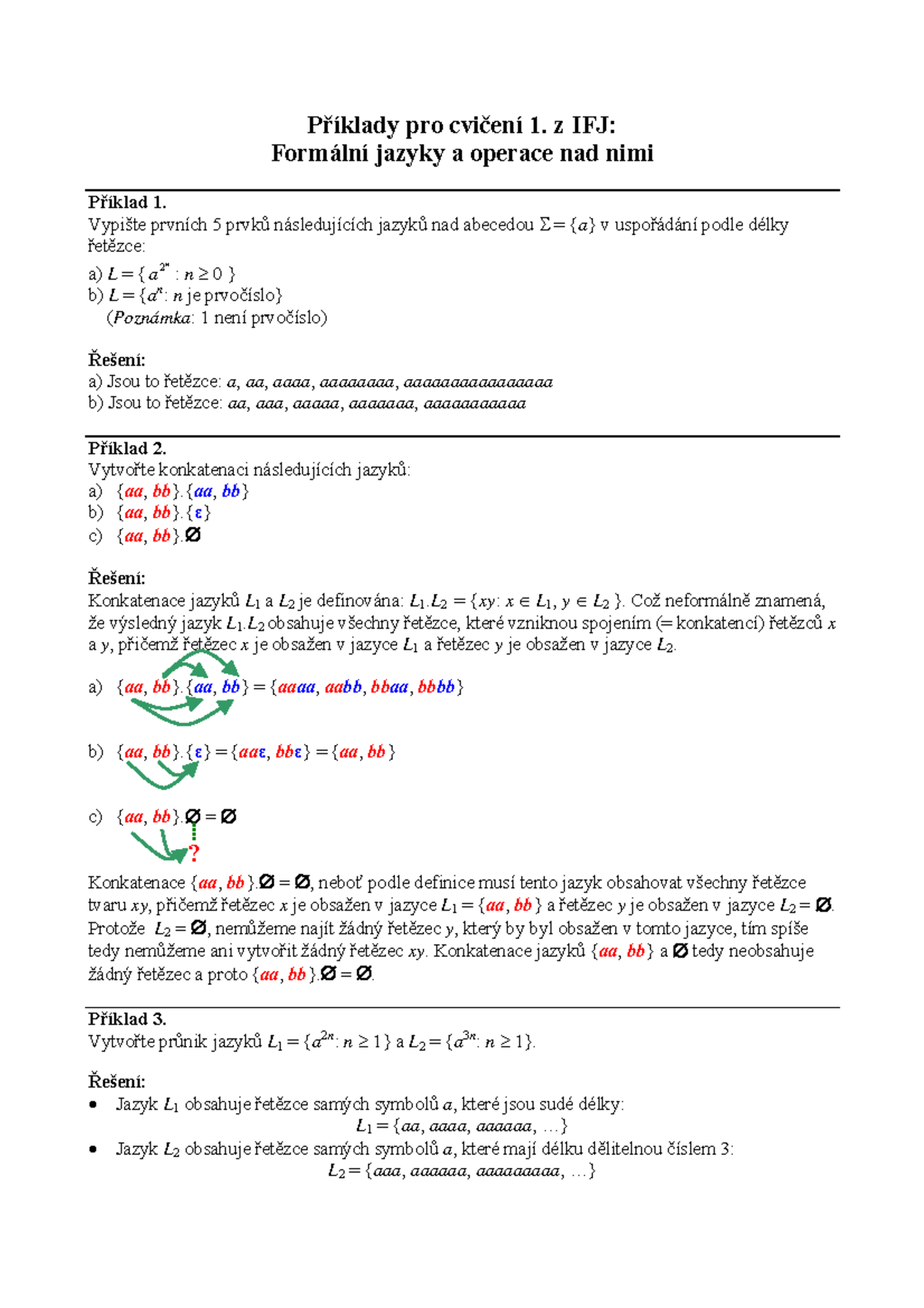 Ifj01 Cvic Exercises Studocu