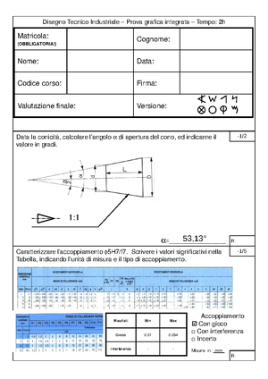 2) Esame 14 Giugno 2011 - Disegno Tecnico Industriale - 14/06/2011 ...