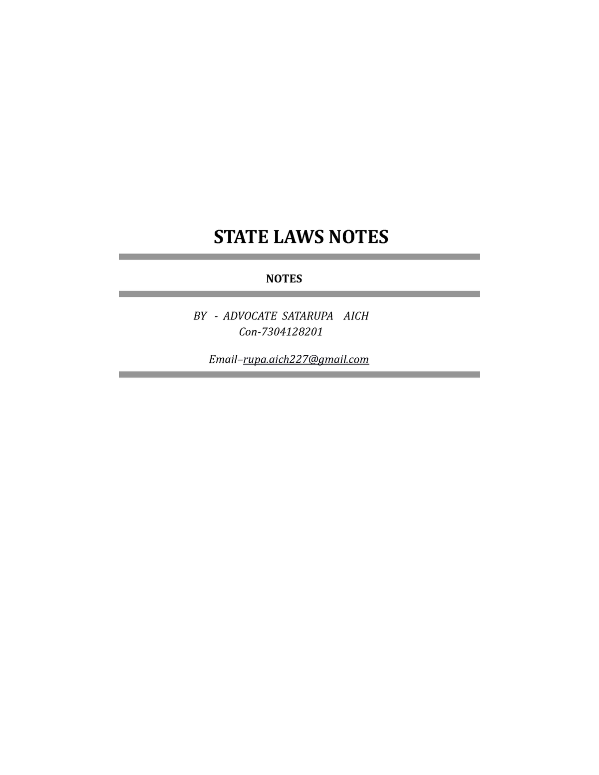 all-state-laws-4th-bls-state-laws-notes-notes-by-advocate