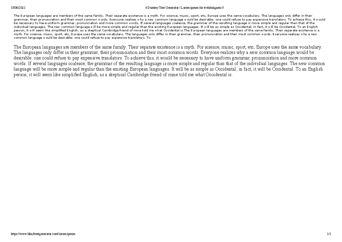 Lorem Ipsum a study guide towards the new way of word - 15/06/2021 ...