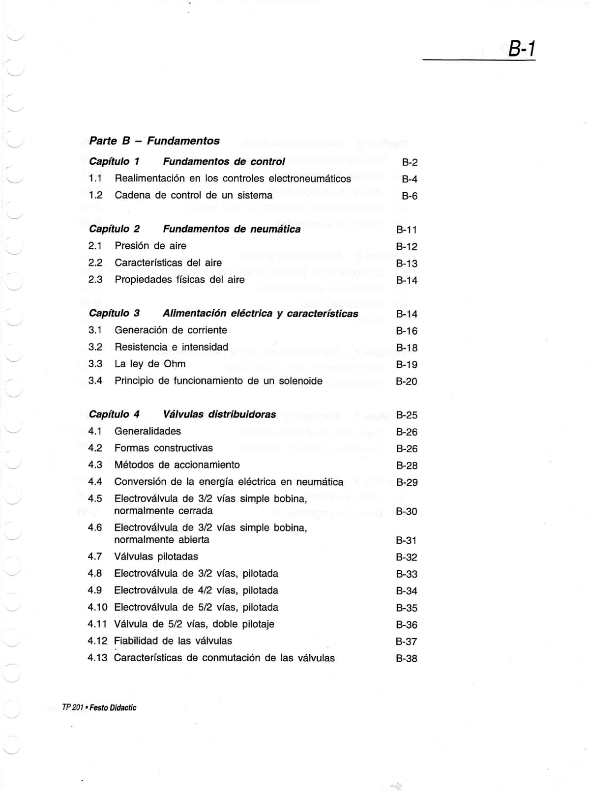 Sección B - Teoría - Teoria De La Neumatica - Parte B - Fundamentos ...