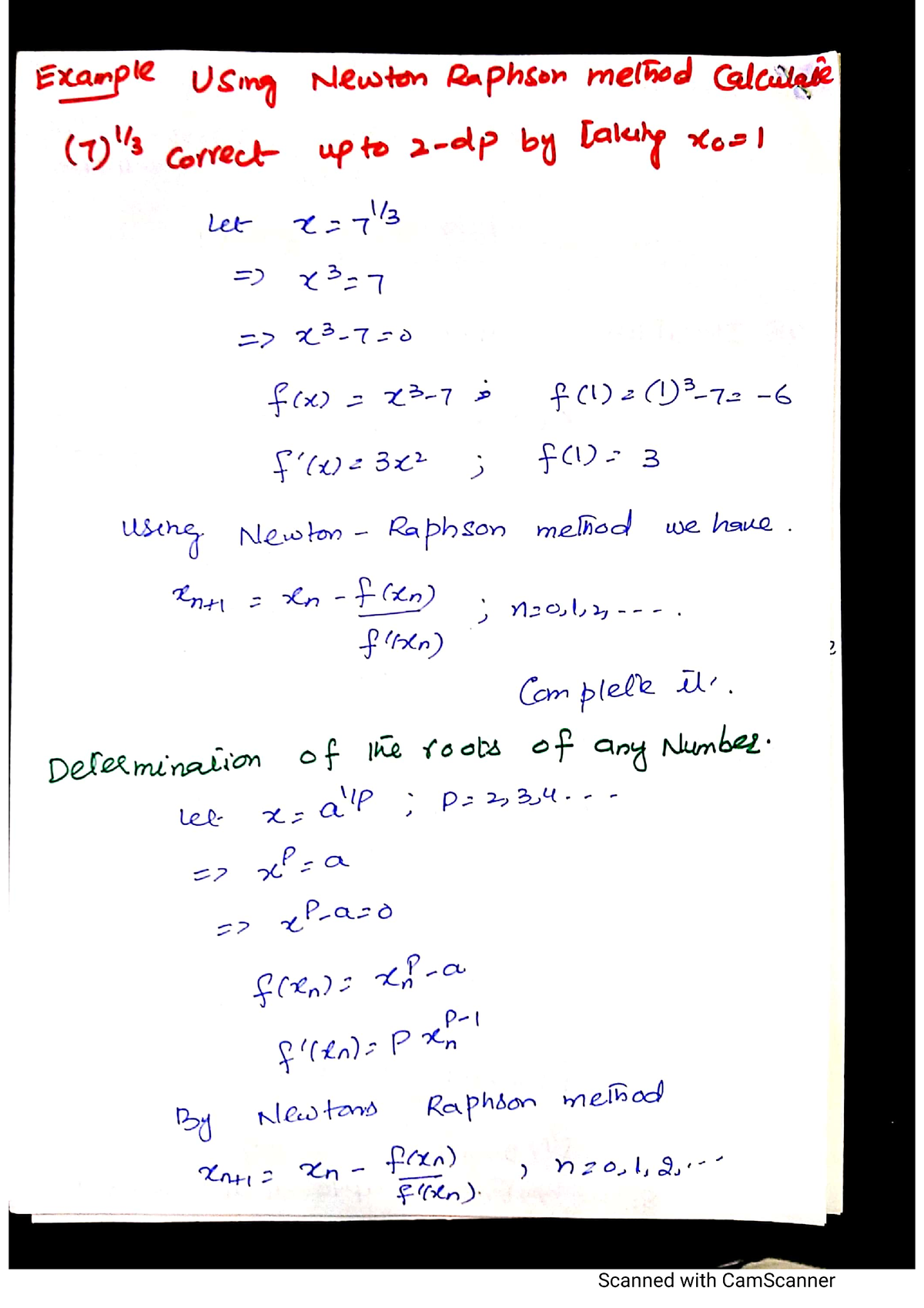 Lecture-5 - Lecture Notes - Numerical Methods - NUST - Studocu